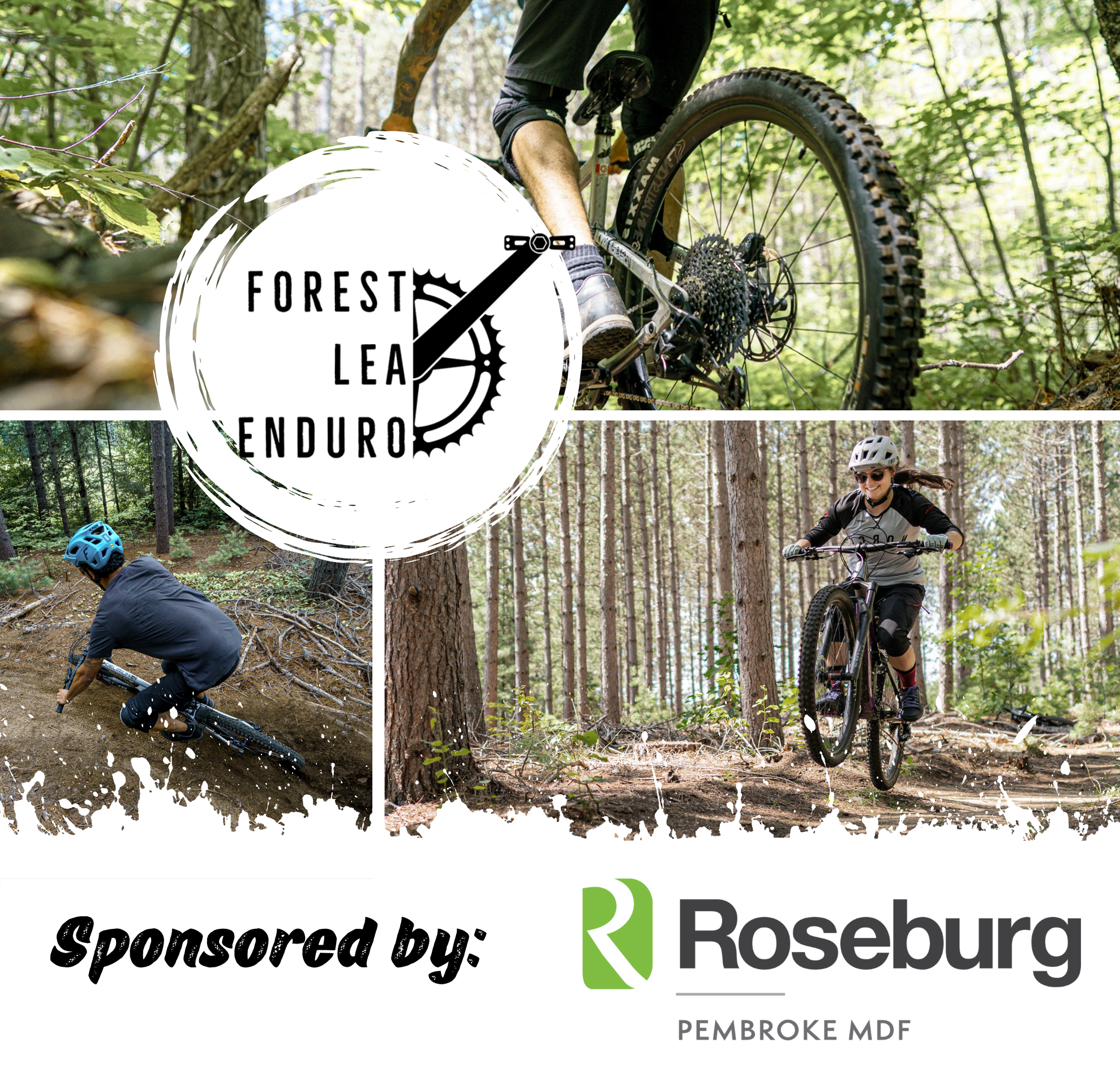 Forest Lea Enduro Mountain Bike graphic