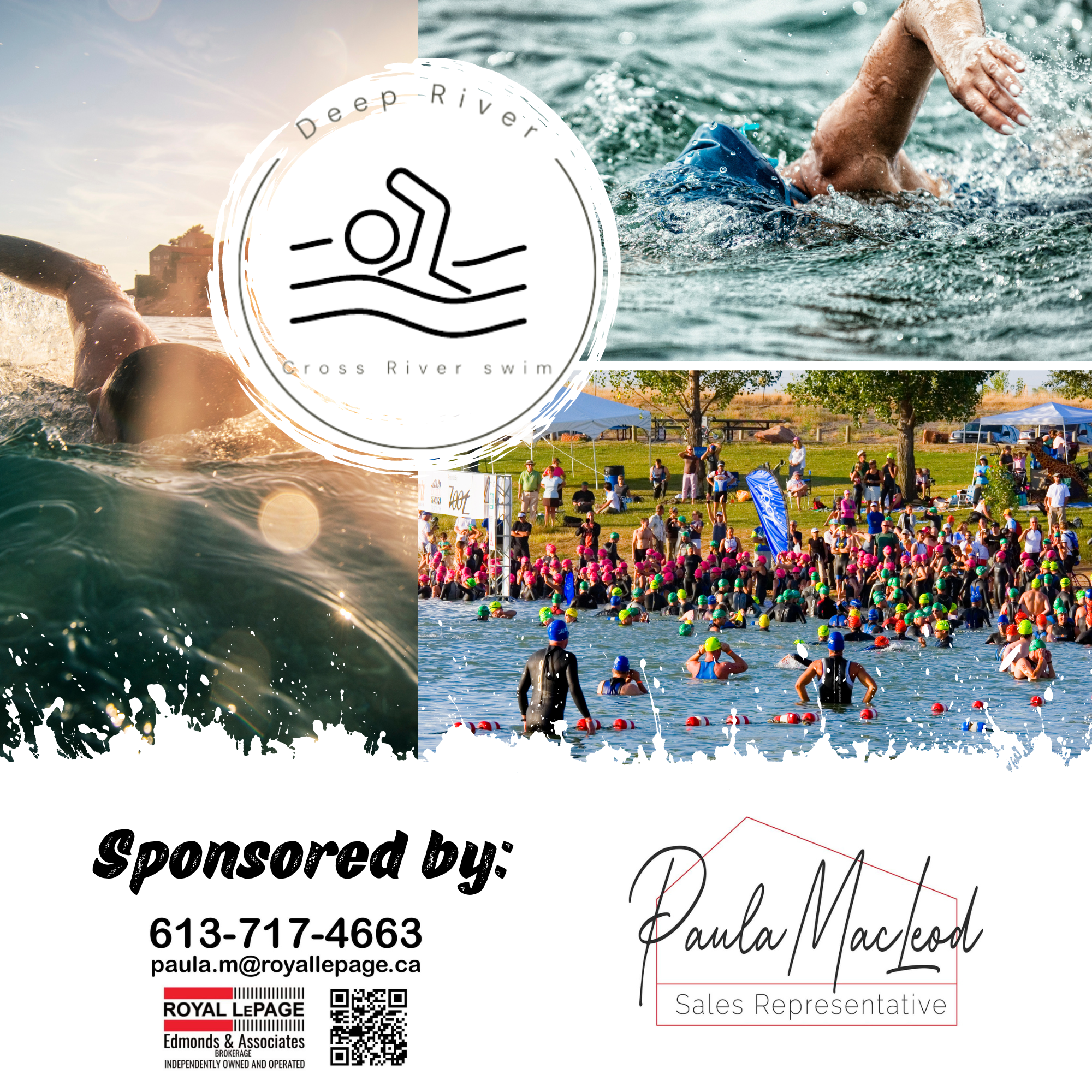 Cross River Swim graphic