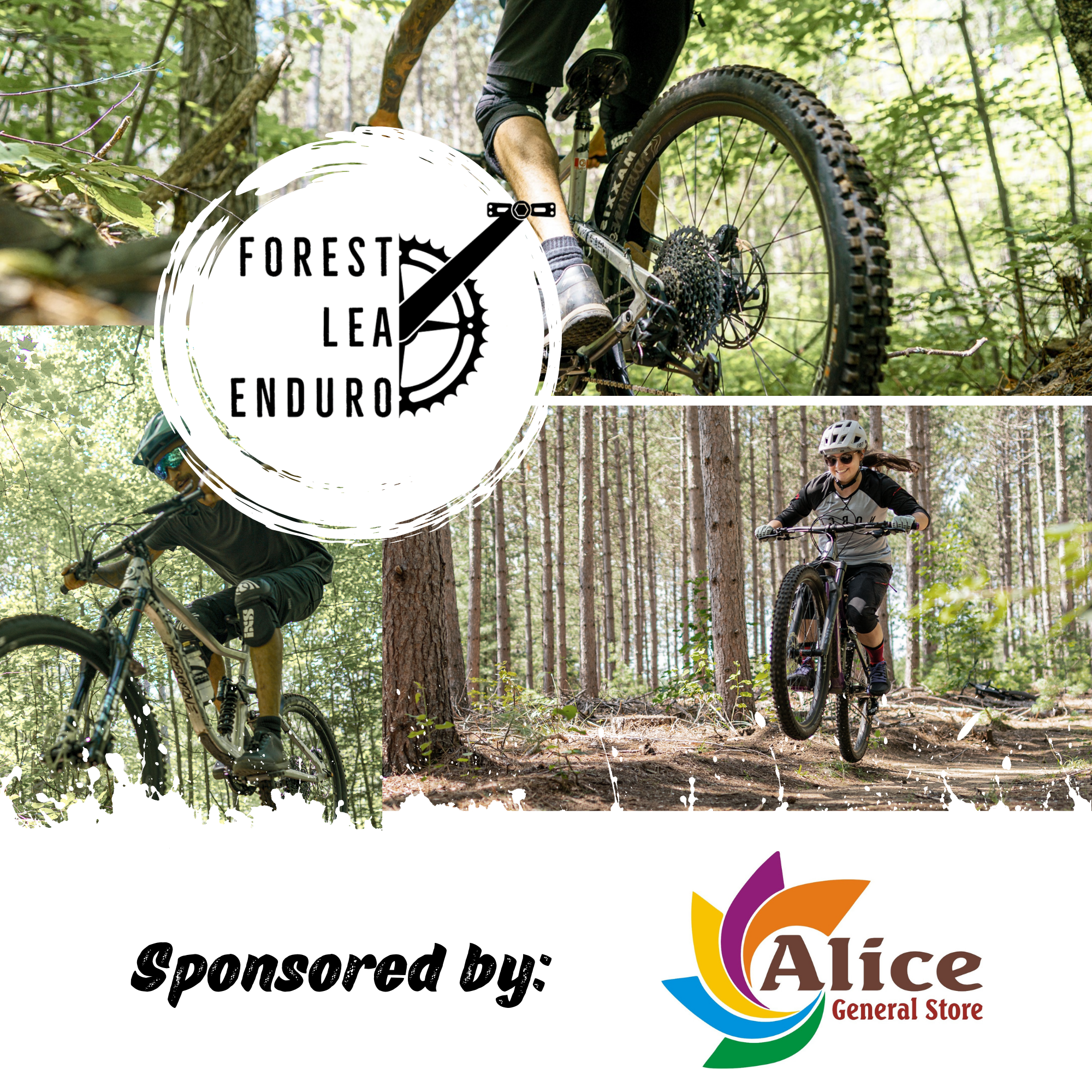 Forest Lea Enduro Mountain Bike graphic