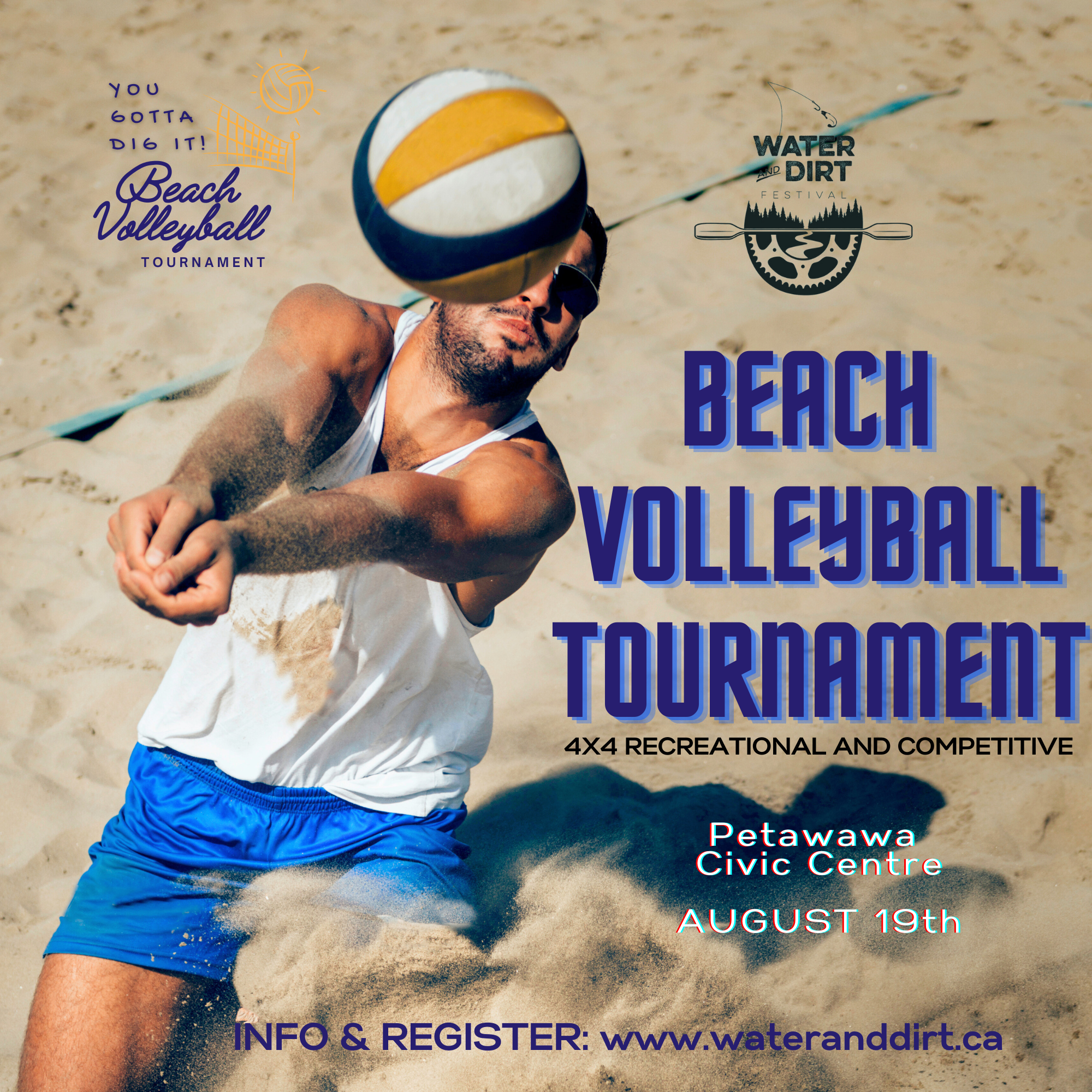 poster for 4x4 Beach volleyball